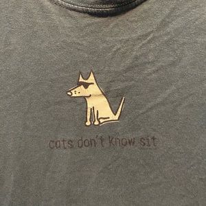 Cats Don’t Know Sit Tee